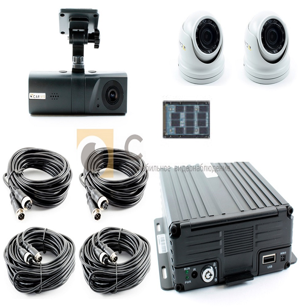 Комплект видеонаблюдения для строительной техники СТАНДАРТ - ООО "Где Авто"