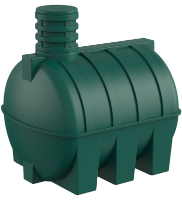 Подземная емкость D 5000 литров зеленая Подземная емкость D 5000 литров зеленая